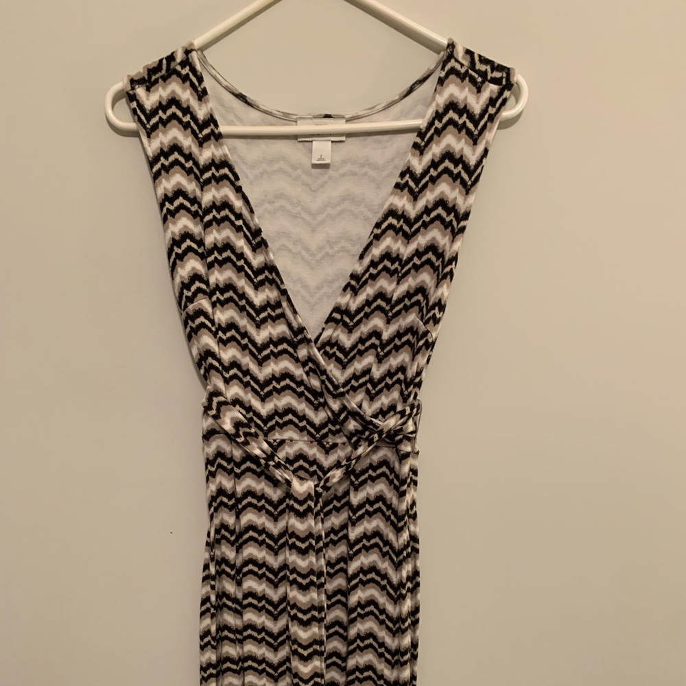 Ann Taylor Loft, “retro,” chevron dress